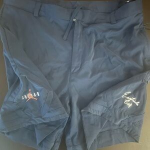 Jordan Men's Dark Blue Athletic Shorts